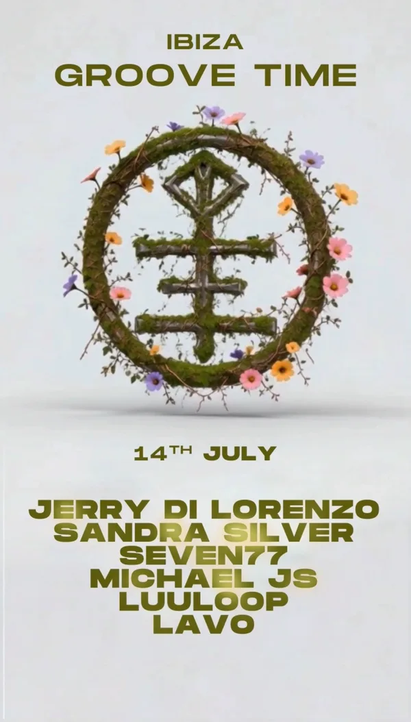 Official flyer: Ibiza Groove Time · Night I